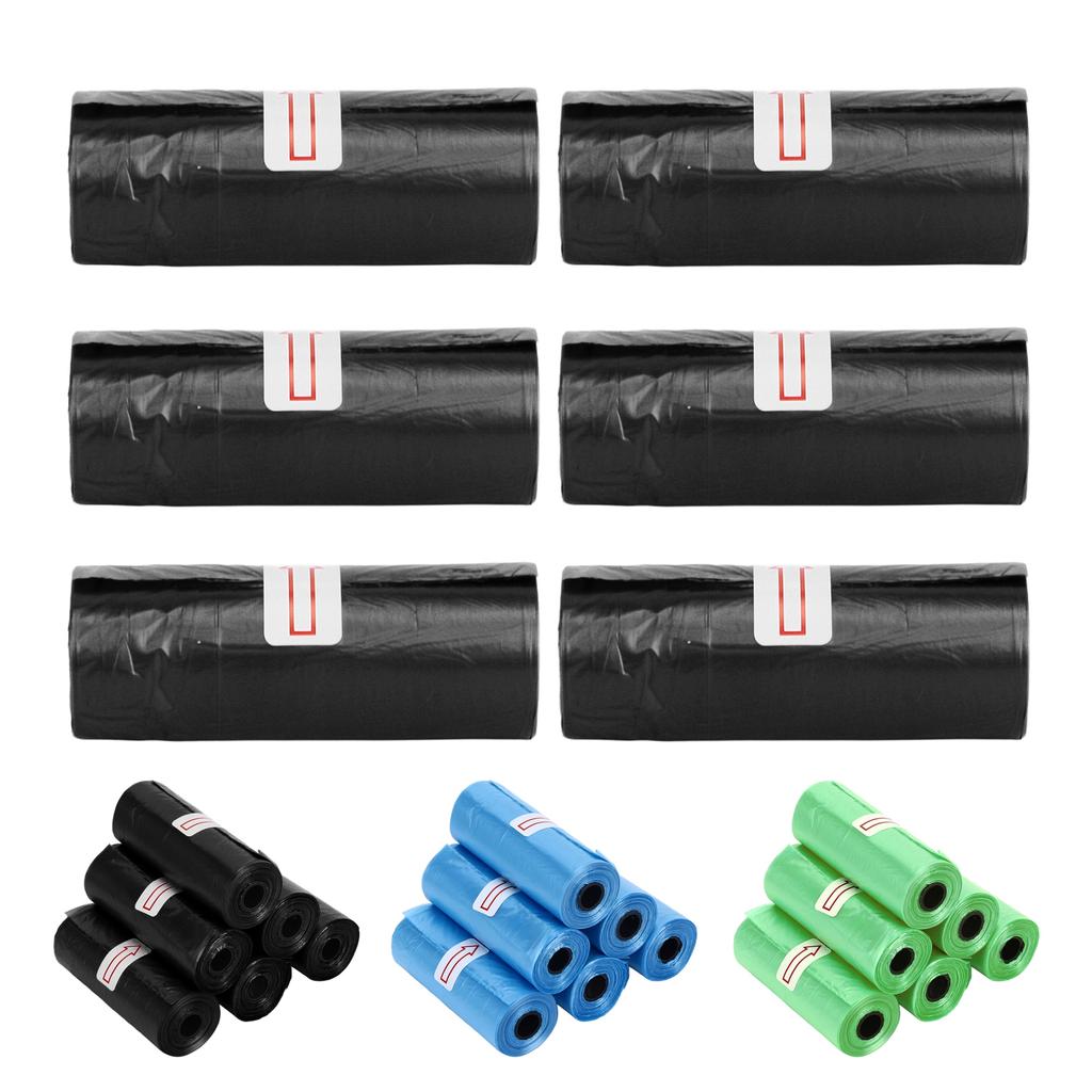 6 Rolls Pet Waste Bags Leak Proof Thick and Strong Portable Dog Poop Bags for Dogs Cats Pets