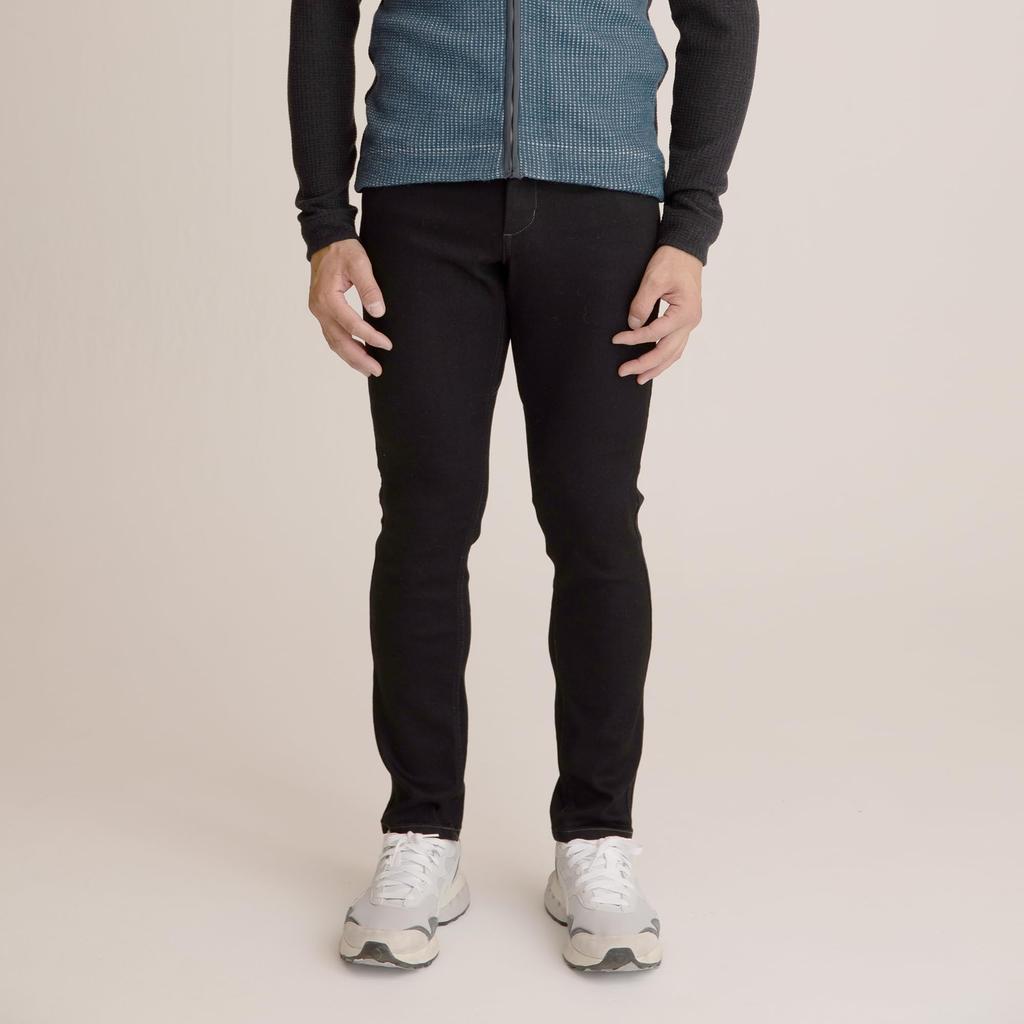 Эластичный тепловой деним [Kapellmuur]