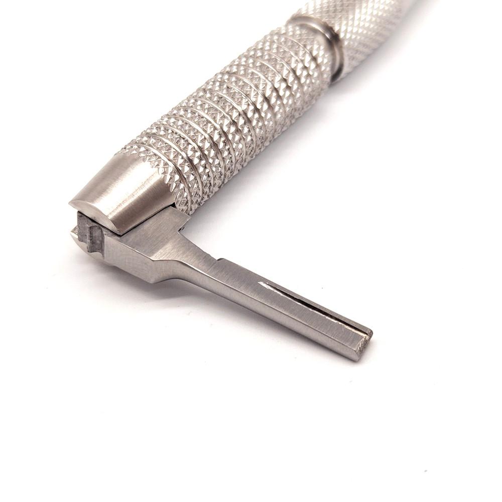 Ручка стоматологического скальпеля № 3 и № 4, ручка лезвия стоматолога, рукоятка для полости рта, хирургический инструмент, инструменты для стоматолога из нержавеющей стали