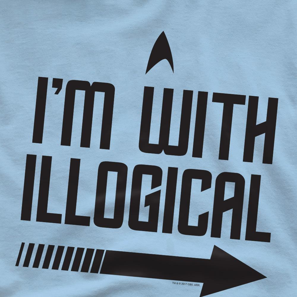 Star Trek Mens With Illogical T-Shirt