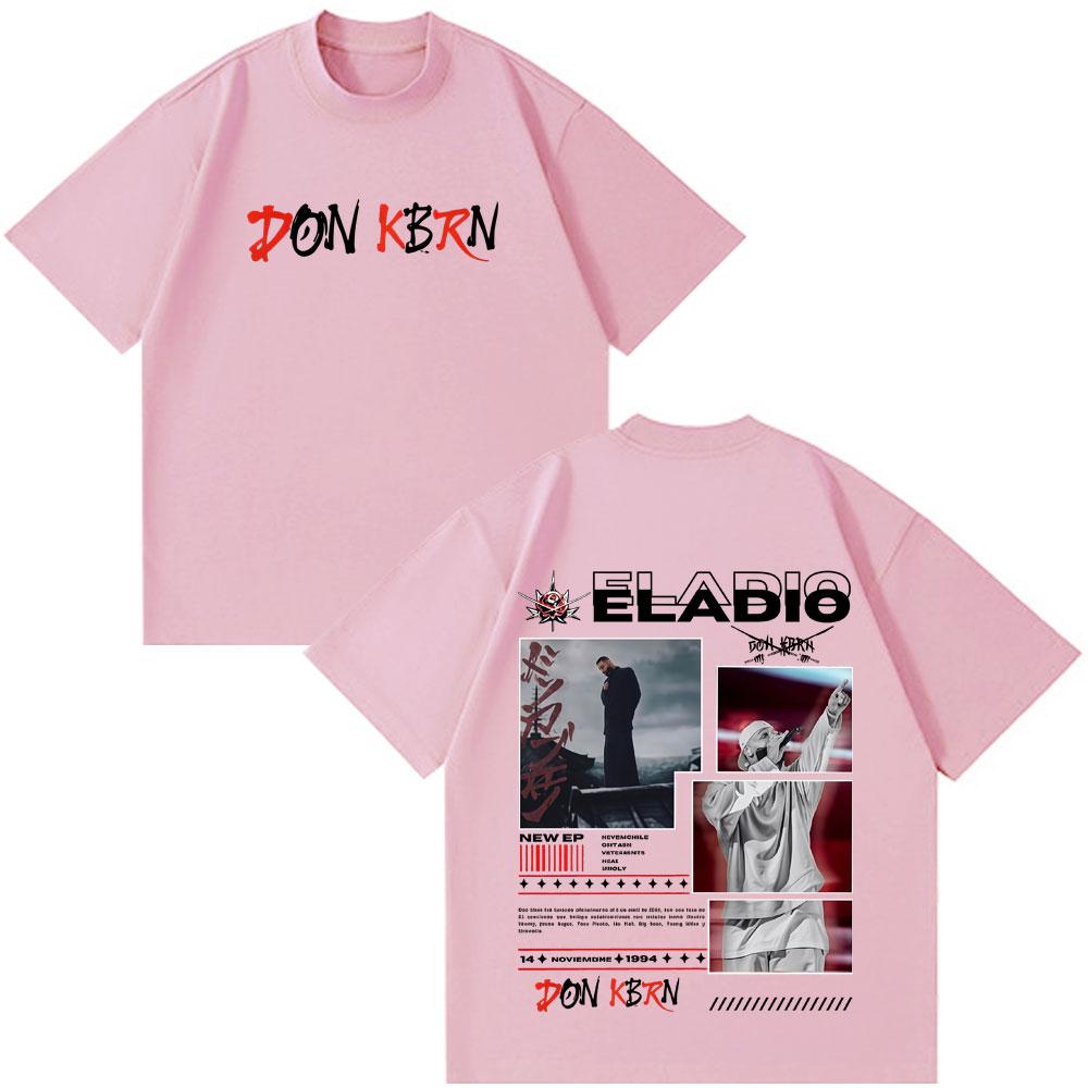 Eladio Carrion DON KBRN 2025 Album Graphic T-shirts Men Women Clothing Fashion Hip Hop Tshirt Casual Cotton Short Sleeve T-shirt4