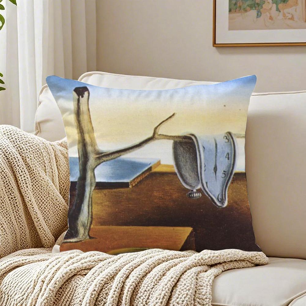 SSalvador Pop Art Cushion Cover Pillowcase Antidustmite living Room Sofa Decor Cushion Room