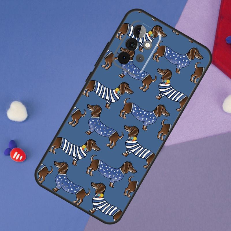 Dachshund Teckel Dackel Dog Case For Samsung Galaxy A52 A53 A33 A13 A34 A54 A14 A35 A55 A15 A56 A36 A26 A16 A06 A22 A32