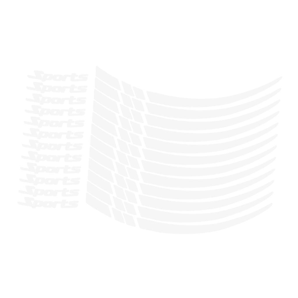 Car Wheel Hub Stickers Wheel Hub Decals Professional Wheel Accessory Fashionable