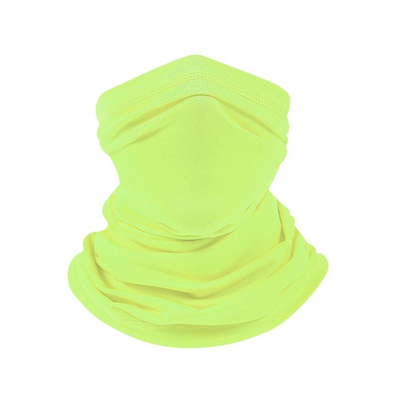 УФ-защитный шарф, ледяной шелковый шарф для лица, шея, быстросохнущий, для рыбалки на открытом воздухе