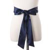 All Match Wide Waist Accessories Women Ladies Scarf Belt Silk Belts Silk Scarf Ribbon Knot