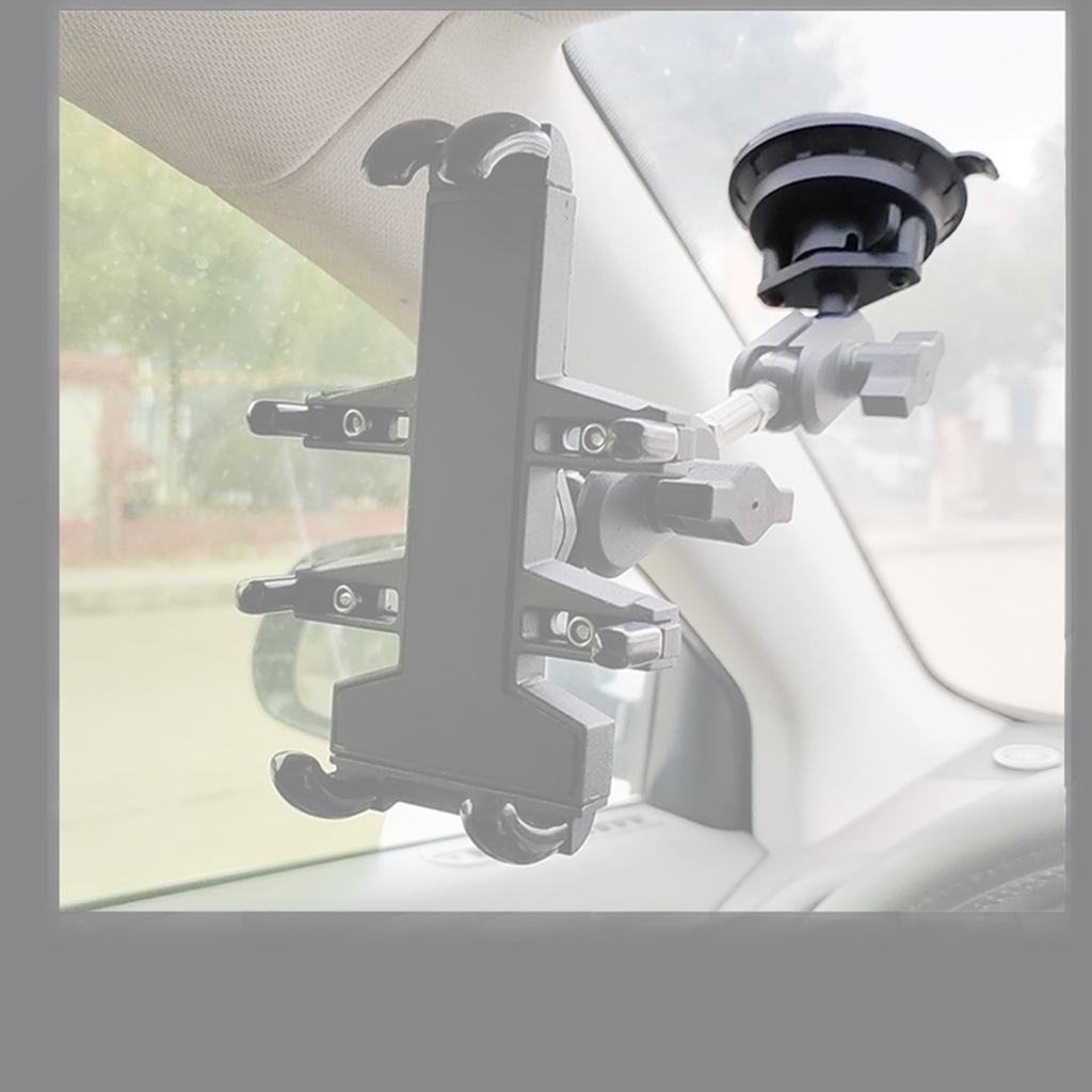 Ball Mount Twist Lock Suction Cup Base Window Mount 360 Degree Rotation for RAM Double Socket Arm Phones Action Camera Accessory