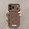 Модный матовый чехол для телефона с точками в виде волн для iPhone 17 Pro Max 16 15 14 13 12 11 Pro XR 7 8 16 Plus 13 16E TPU ударопрочный чехол