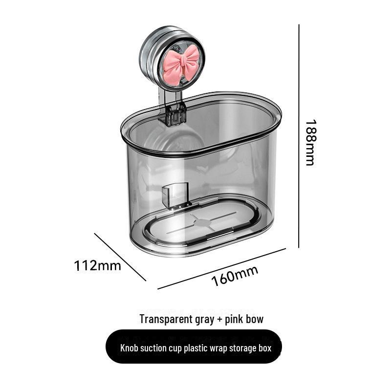 Настенный органайзер для пластиковых пакетов на присоске