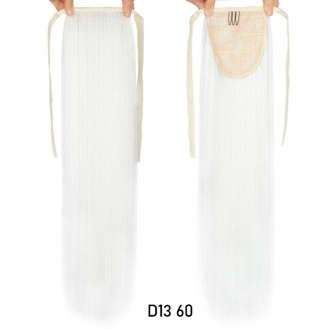 MERISIHAIR 22-дюймовые синтетические волосы, термостойкие прямые волосы с хвостиком, накладные волосы, наращивание волос, парик с конским хвостом