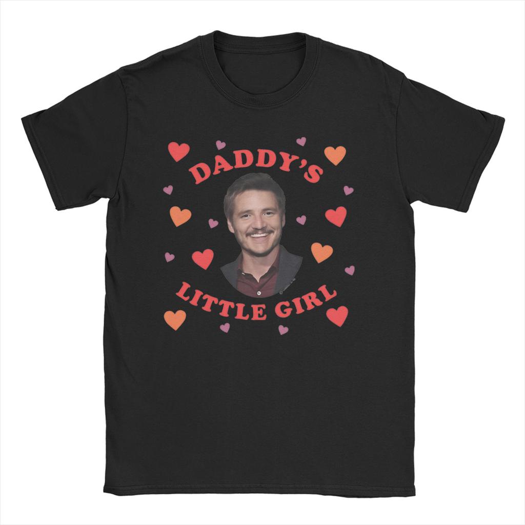 2026 Men Womens Pedro Pascal T Shirt Funny Actor Vintage 90s Pure Cotton Tops Fashion Short Sleeve Crewneck Tees New TShirts