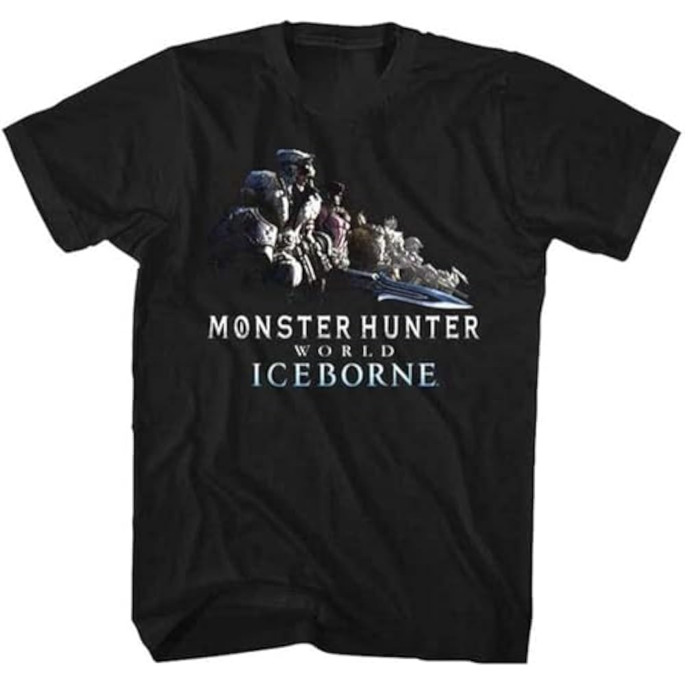 [Charnal] MONSTER HUNTER T shirt, men's print t-shirt, summer clothes, short sleeve t-shirt, stre...