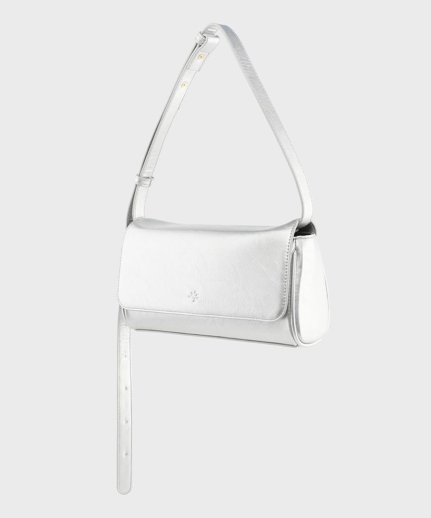 Сумка Monsac Louvre Square Серебристая Ap12-2495-Si