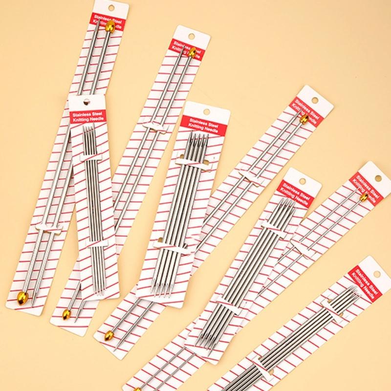 Прямая спица из нержавеющей стали для вязания Двусторонняя спица