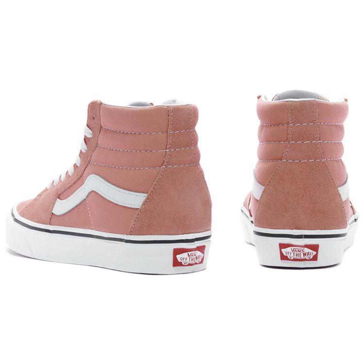 Vans Sk8 Non-Slip High-Top Skate Shoes Unisex Sneakers Rose-Pink VN0A4BV61UL