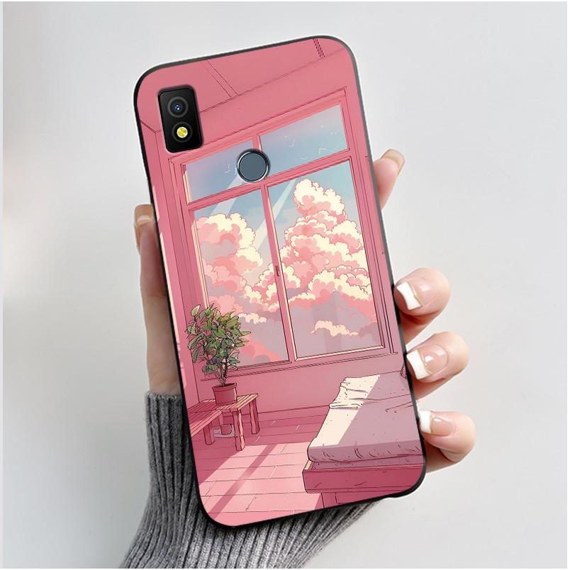 Casing For Cricket Icon 4 Icon 5 Phone Case Luxury Cute Cool Boys Girls Black TPU Soft silicone Back Cover For Icon4 Icon5 Shell