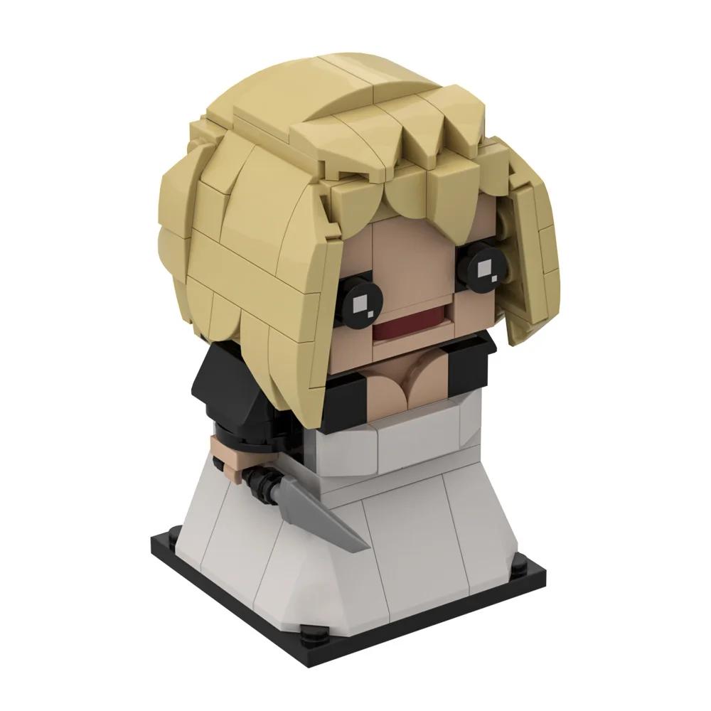 Gobricks MOC Anime Bride of Chucky Brickheadz Building Blocks Child's Play Franchise Bricks Model Horror Movie Figure Toys Gift