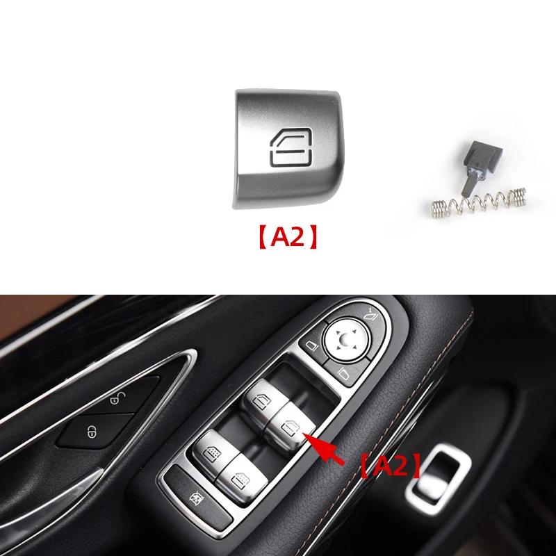 Замена накладки кнопки стеклоподъемника внутреннего окна автомобиля для Mercedes Benz E-Class W213 E200 E260 E300 E400 AMG