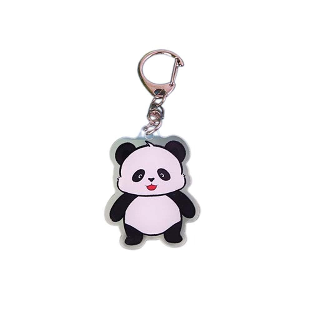 Cartoon Panda Panda Acrylic Keychain Animal Panda Keyring Cartoon Panda Pendant  Schoolbag Pendant