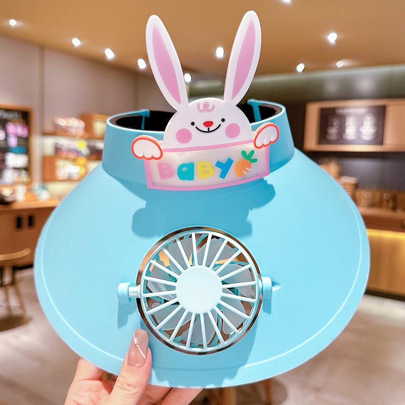 New Summer Fan Hat Adult Sun Hat Outdoor Leisure Sports Sun Protection Top Hat