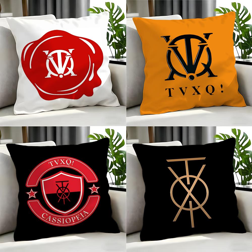 kpop TVXQ Cushion Cover Cushion Cover Set Pcs x x x Pillowcase Decorative Sofa Home Decor