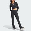 Adidas Originals Essentials Rib Long Sleeve Tee With Trefoil Logo Women Tops Black II8055