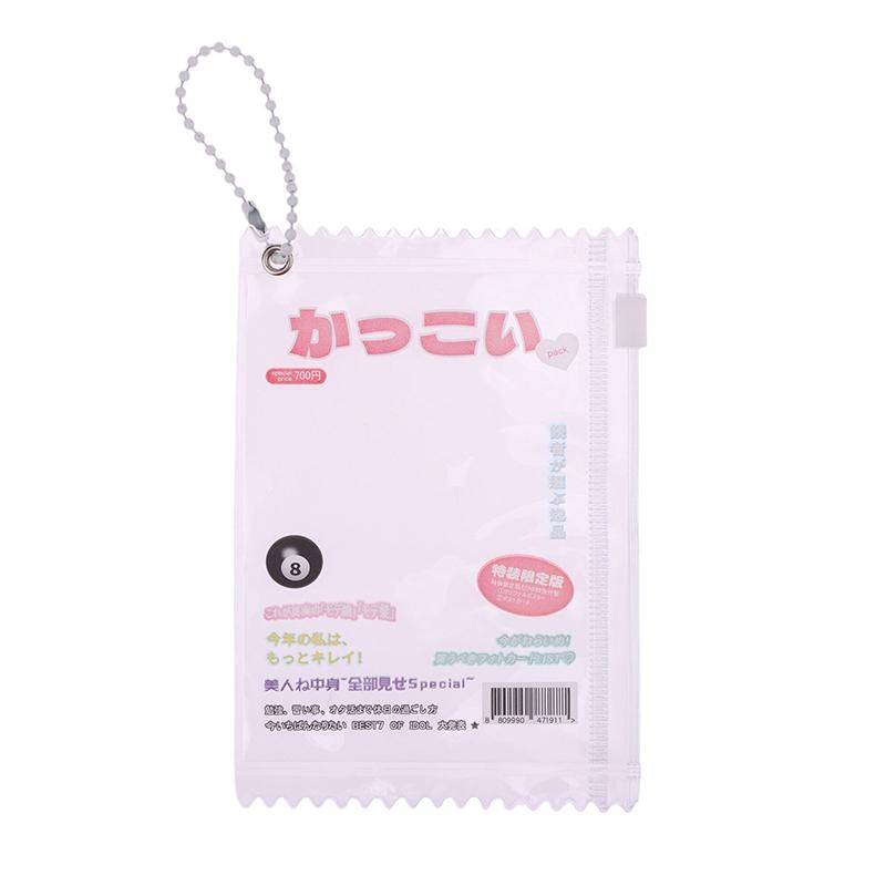 1Pc Candy Bar Bag Anime Themed Badge Storage Case Pendant Protective Shell Card Doll Bag