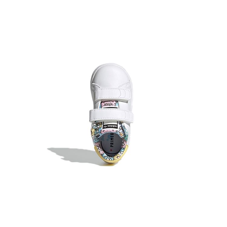 Kevin Lyons x adidas Stan Smith I Игривый Арт Детские Кроссовки Белый Облачно-Белый Небесно-Голубой H05272