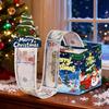 Christmas Money Box Pull-out Cash Gift Box DIY Holiday Money Gift Box with Transparent