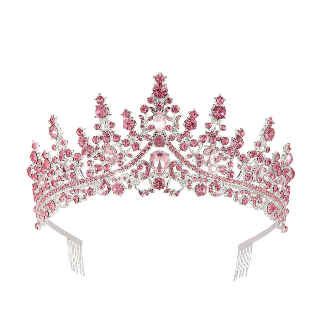 Свадебный головной убор Аксессуары для волос Банкетная вечеринка Прическа Корона Корона