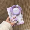 Applicable To Apple Data Cable Protective Cover Charger 18-20W Anti-breakage Winder Cute Flower Animal Advanced INS Style