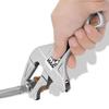 Large Opening Bathroom Pipe Spanner Adjustable Plumbing Wrench Adjustable Wrench  Toilet Sink