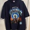 Винтажная черная футболка с графикой Seattle Mariners, унисекс, мужская, женская, S-5XL, футболка унисекс