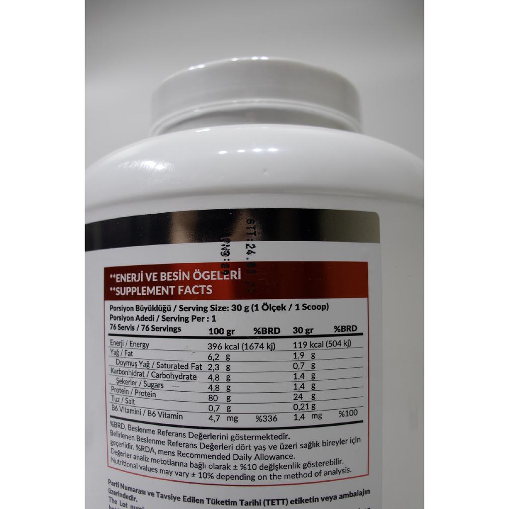 Протеиновый порошок 2280 г Сывороточный протеин со вкусом шоколада 24 грамма протеина 76 порций