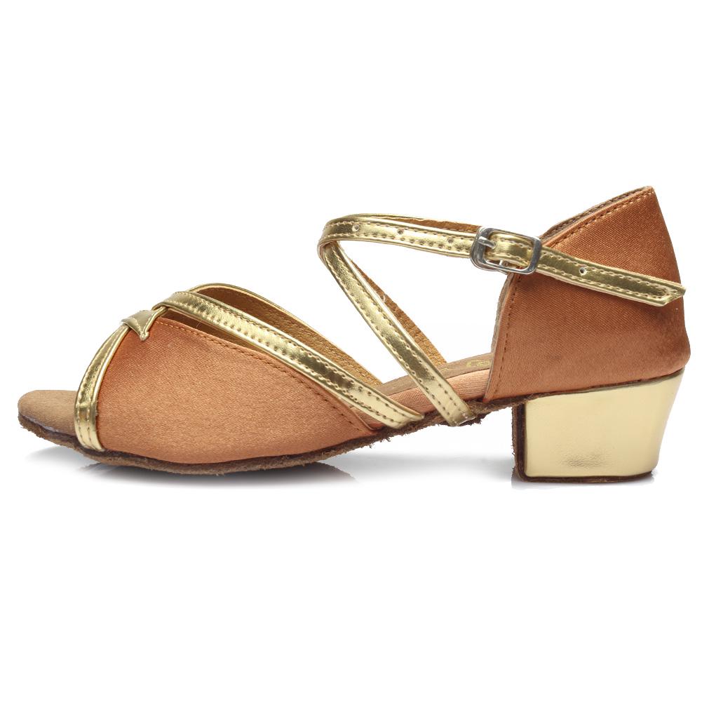 Женские туфли для танцев, на низком каблуке