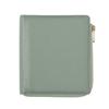 Quo Vadis System Notebook Cover Mini 6 Size L Zip 13mm Diameter Timer 14 Dusty Pastel Grayish Green Italian Leather QUOVADIS DUSTY PASTEL Timer14