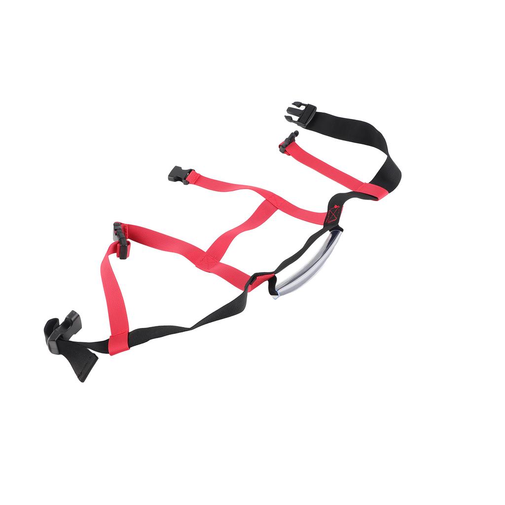 Snowboard Training Harness Black Red Nylon Material Adjustable Controlling Speed Auxiliary Toddler
