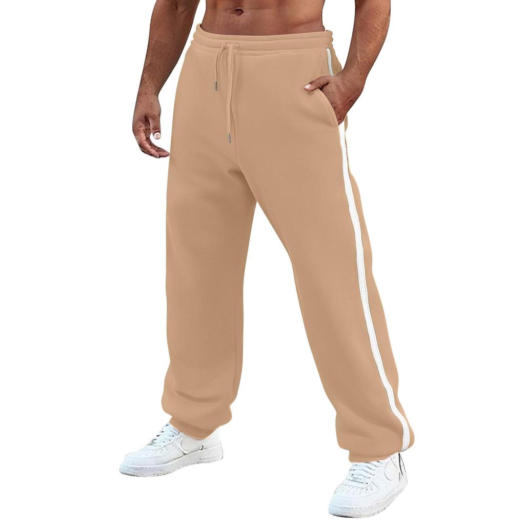 Men Trendy Fahion Drawstring Baggy Pant Casual Running Sweatpants