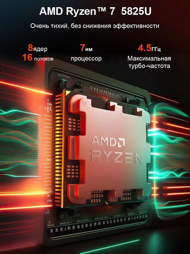 Ноутбук Ninkear A15 plus 15.6'' 16 ГБ ОЗУ + 1 ТБ SSD AMD Ryzen 7 5825U 1920*1080 Частота обновления 60 Гц