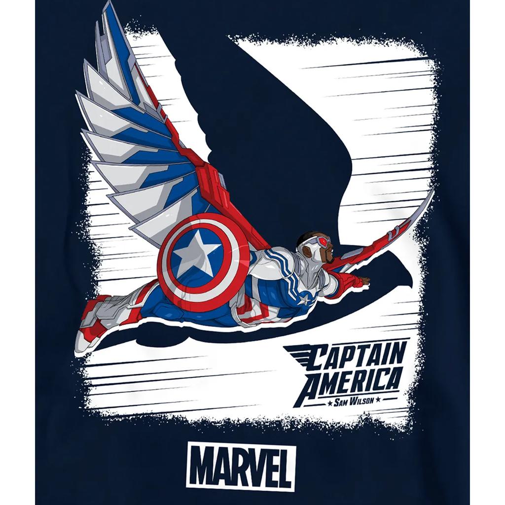 Captain America Childrens/Kids Falcon Pull Over Hoodie