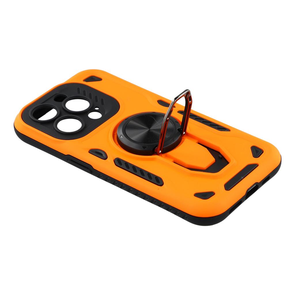 For iPhone 14 Pro Max Case with Kickstand Shockproof TPU+PC Phone Back Cover