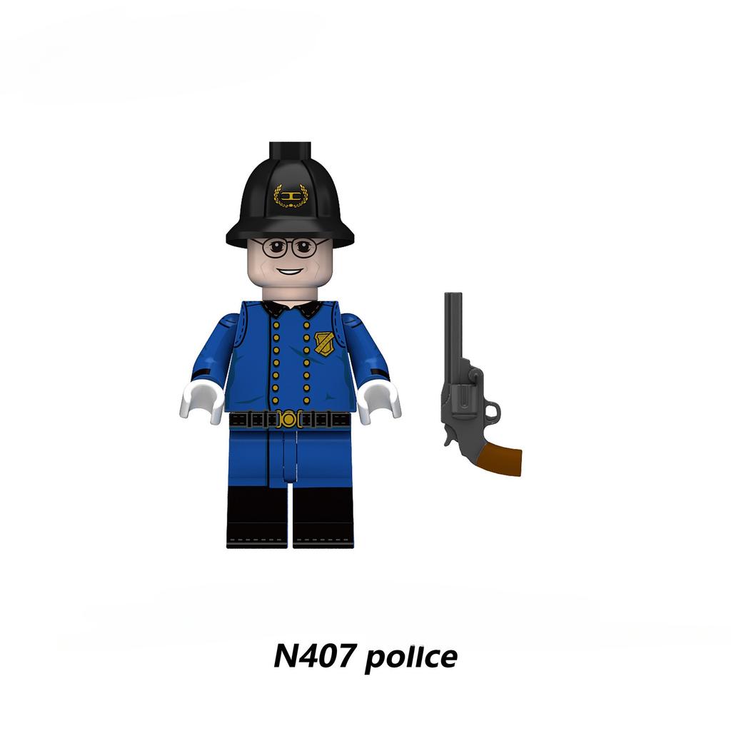 Серия фильмов Персонаж ковбоя Строительные блоки Детские игрушки-конструкторы