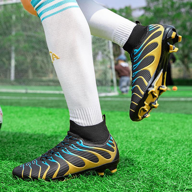 Модные футбольные бутсы унисекс, футбольные бутсы, футбольные ботильоны, молодежные тренировочные кроссовки, спортивная обувь на открытом воздухе