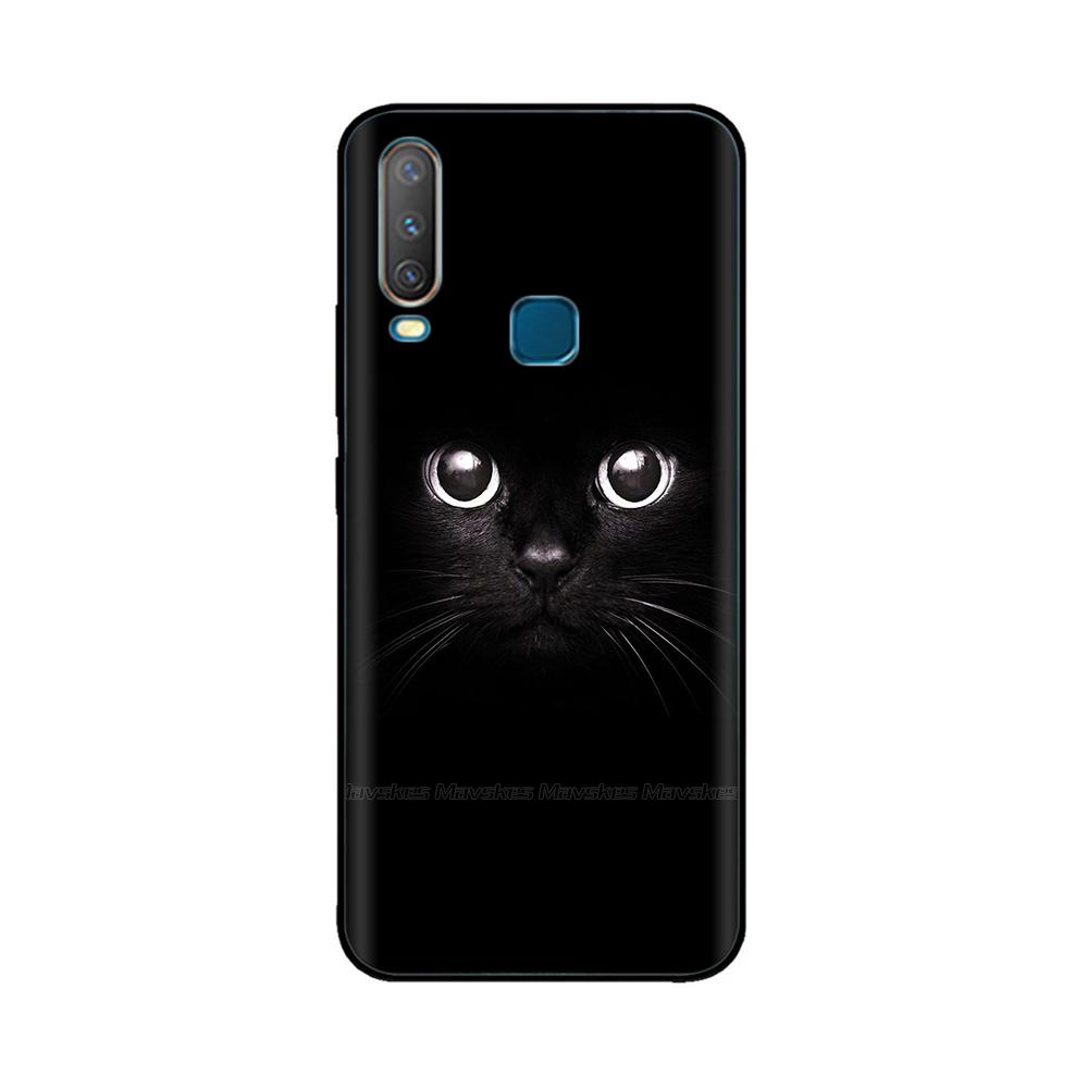 Силиконовый Чехол Для vivo Y12 Y15 Y17 Чехол Мягкая Крышка Чехол Для Телефона Для vivo 1904 1940 vivoY12 Y 12 Coque Fundas Силиконовый Бампер Чехол