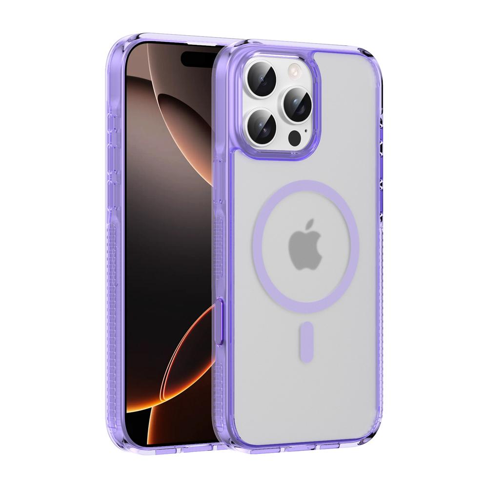 KEYSION Чехол с сенсорной кнопкой управления камерой для iPhone 16 Pro Max 16 Plus для беспроводной зарядки MagSafe, матовый прозрачный чехол