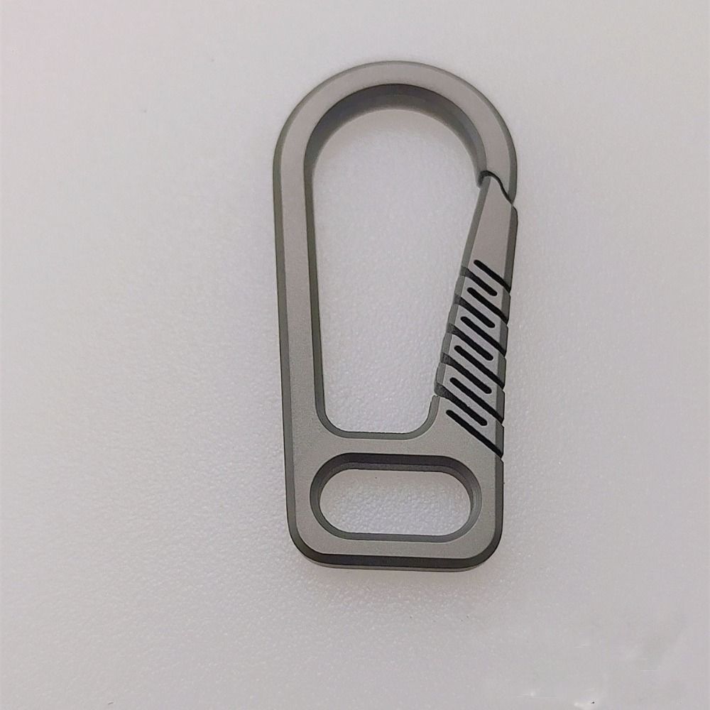 Титановый сплав Титановый сплав Брелки Суперлегкие Брелки Пряжка Мужской Креативный Подарок
