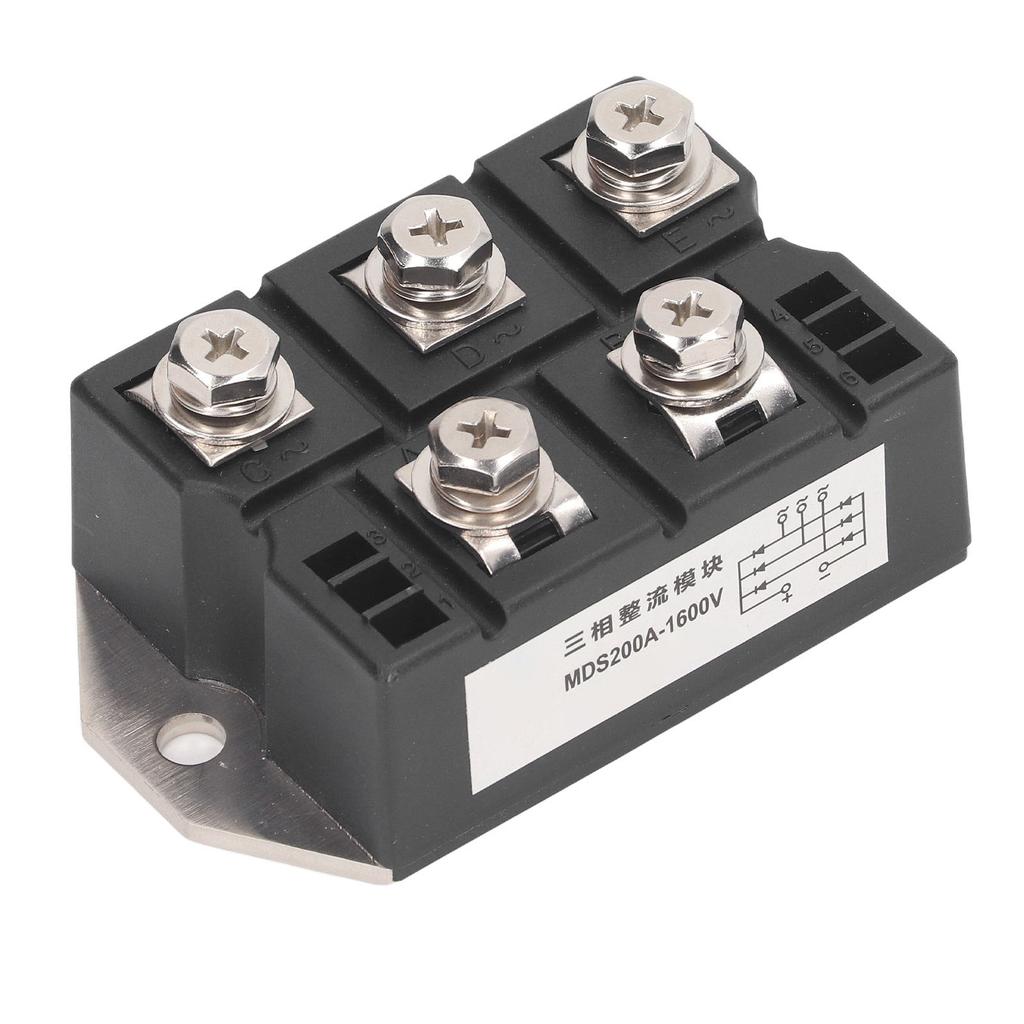 Мостовой выпрямитель 200A 1600V 3-фазный диодный силовой модуль медная пластина рассеивание тепла