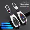 Чехол для ключа из цинкового сплава для Chevrolet Onix Equino Orlando Cruze Spark Sonic Camaro Volt Bolt Trax Malibu Blazer Traverse