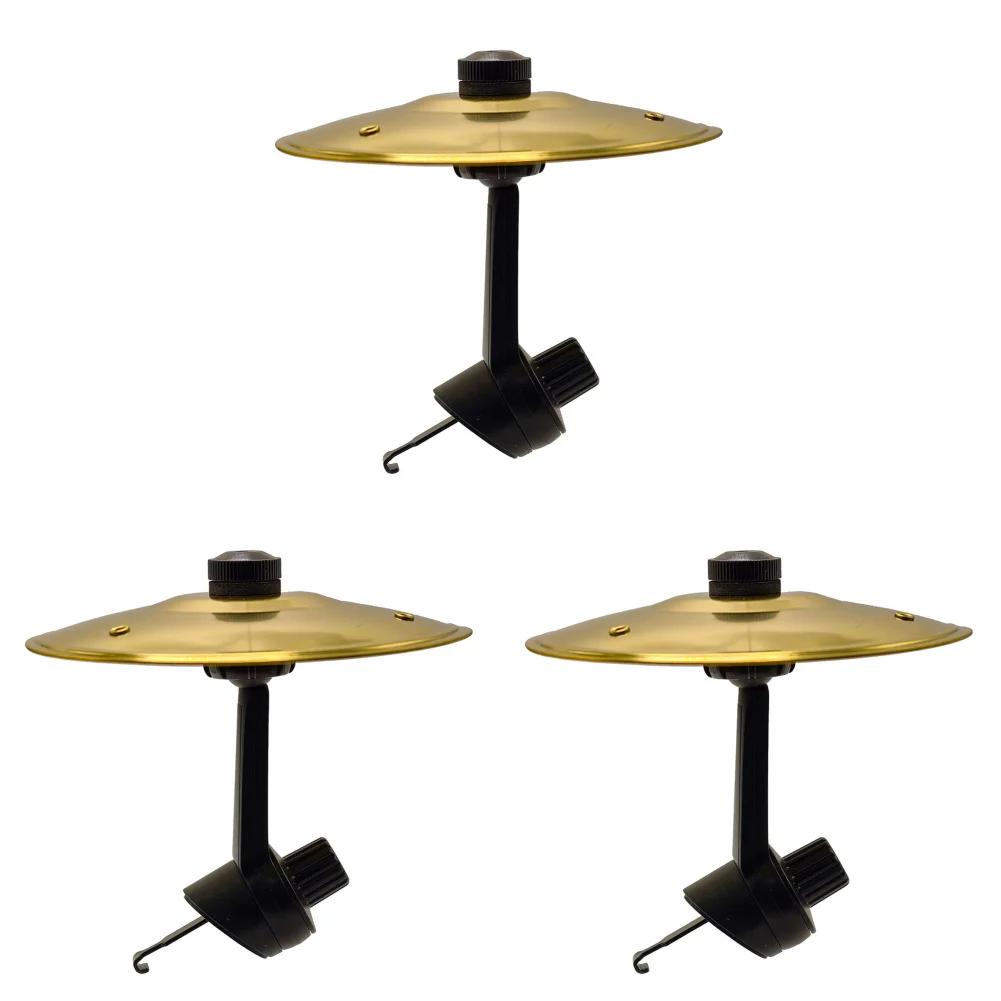 1-3PCS Car Crash Cymbal Air Vent Mini Drum Car Hand-shooting Cymbals Car Cymbal Air Vent Musical Instrument For Car Interior