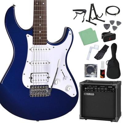 YAMAHA PACIFICA012 Набор для начинающих из 14 предметов Yamaha DBM Электрогитара Yamaha Керамический Темно-синий Металлик [С усилителем]